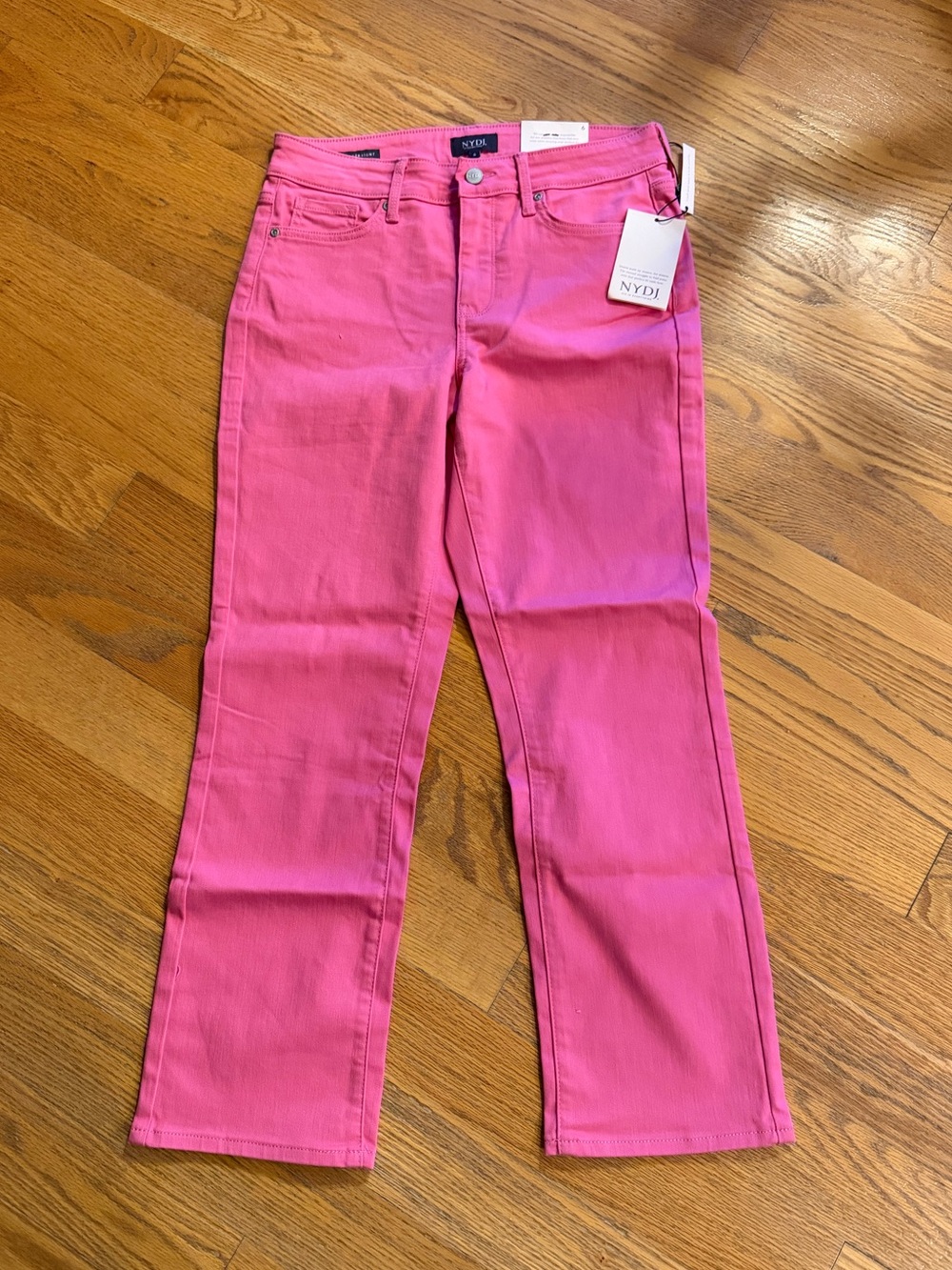 NYDJ Cool Embrace Straight Ankle Leg Jeans - NWT size 6